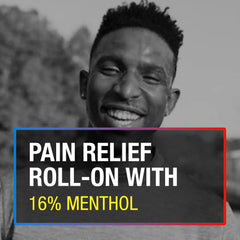 Icy Hot Original Medicated Topical Pain Reliever Liquid and Numbing Muscle Rub for Joint Pain Relief, Roll-On Cream, 16% Menthol, 2.5 fl oz