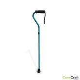 CaneCraft Offset Handle Cane Blue