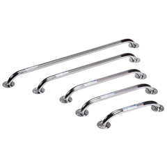 Chrome Knurled Grab Bars 12" - 3bx/Cs