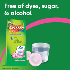 Children's Zyrtec 24 Hour Allergy Relief Syrup, Bubble Gum, 4 fl. oz