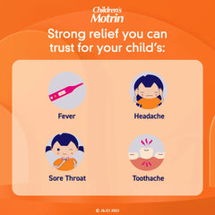 Children's Motrin Ibuprofen Kids Medicine, Berry Flavored, 4 fl. oz