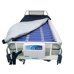 Drive Medical Med-Aire Plus 8" Alternating Pressure and Low Air Loss Mattress System with 10" Defined Perimeter
