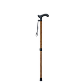 Adjustable Carbon Fiber Cane - Wood Finish Oak