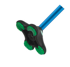 Drive Medical Hugo Ergonomic Offset Handle Cane with QuadPod Cane Tip