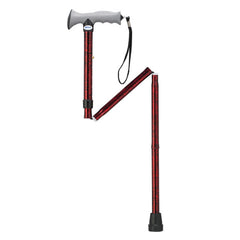 Drive Medical Aluminum Folding Canes with Gel Grip, Height Adjustable
