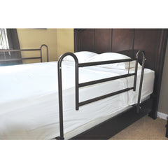 Drive Medical Tool-Free Adjustable Length Home-Style Bed Rail