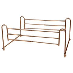 Drive Medical Tool-Free Adjustable Length Home-Style Bed Rail