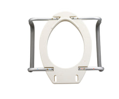Drive Medical Premium Raised Toilet Seat with Removable Arms