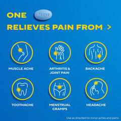 Aleve Caplets Naproxen Sodium Pain Reliever, 270 Count