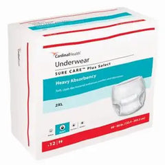 Kendall Sure Care™ Plus Select Protective Underwear, 2XL