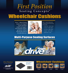 Drive Medical Gel-U-Seat™ Lite General Use 2" Gel/Foam Wheelchair Cushion