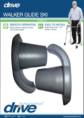 Drive Medical Walker Glide Ski