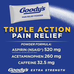 Goody's Extra Strength Headache Powder, 50 Powder Sticks