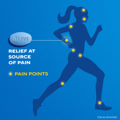 Aleve Caplets Naproxen Sodium Pain Reliever, 270 Count