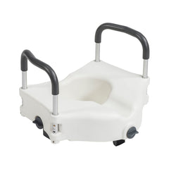 Drive Medical PreserveTech™ Secure Lock Raised Toilet Seat