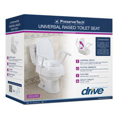 Drive Medical PreserveTech™ Universal Raised Toilet Seat