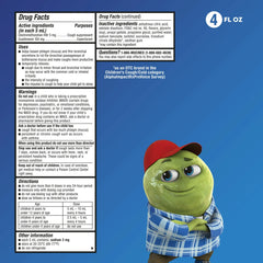 Mucinex Children's Cough Medicine, Liquid Cough Suppressant & Expectorant for Kids, Cherry Flavor, 4 fl oz