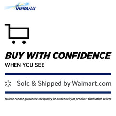 Theraflu Max Strength Cough Cold and Flu Daytime Relief Medicine Powder, Honey Lemon Flavored, 6 Count