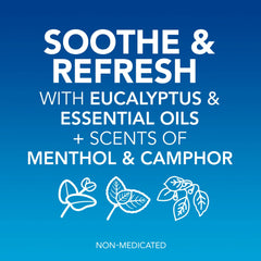 Vicks Vapo Shower Tablets, Menthol Scent Soothing Non-Medicated Shower Steamers, 3 Count