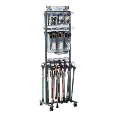 Drive Medical Display Rack with Canes & Accessories