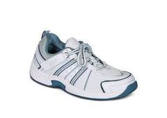 OrthoFeet Monterey Bay Tie-Less White Men's Sneakers