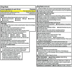 Coricidin HBP Cold & Flu Medicine, Sugar Free Night Liquid, Cherry, 12 fl oz