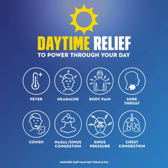 Mucinex Fast-Max Day Cold & Flu & Night Cold & Flu Medicine, OTC Cough Relief, 24 Liquid Gels