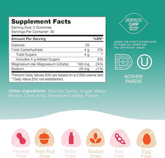 Zahler Magnesium Mixed Flavor (60) Gummies