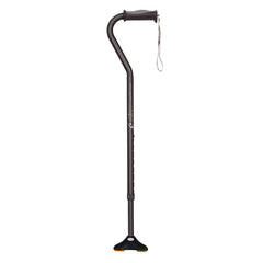Drive Medical Airgo Comfort-Plus Cane with MiniQuad Ultra-stable Tip