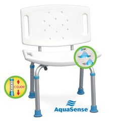 Drive Medical AquaSense Adjustable Bath Seat with Backrest