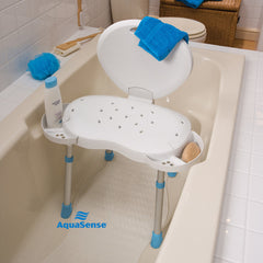 Drive Medical AquaSense Ergonomic Folding Bath Seat