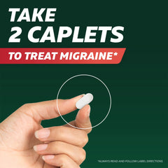 Excedrin Migraine Caplets for Migraine Headache Relief - 200 Count