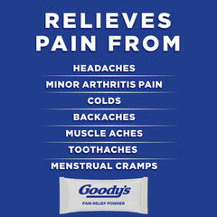 Goody's Extra Strength Headache Powder, 50 Powder Sticks