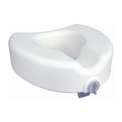 Drive Medical Premium Plastic Raised, Regular/Elongated Toilet Seat, with Lock