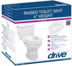 Drive Medical Raised Toilet Seat with/without Lid