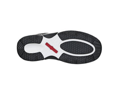 OrthoFeet Francis No-Tie Black Women's Sneakers