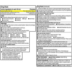 Coricidin HBP Cold & Flu Medicine, Sugar Free Night Liquid, Cherry, 12 fl oz