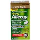 All Day Allergy Cetirizine Hydrochloride Tablets 10 mg 4 45 Each