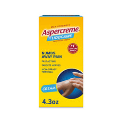 Aspercreme with 4% Lidocaine Pain Relief Cream, 2.7 oz.