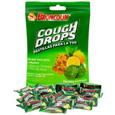 Broncolin Honey Lemon Candy Drops 22 Count Bag