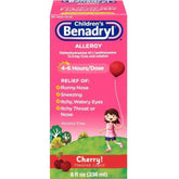 Children's Benadryl Allergy Liquid Cherry 8 oz