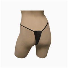 Dukal Reflections Spa Undergarments, Thong Panty, Black