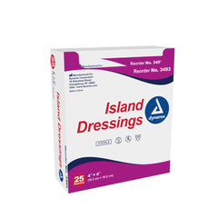 Dynarex Island Dressings - Sterile