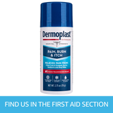 Dermoplast Pain Relief Spray for Minor Cuts, Burns and Bug Bites, 2.75 oz