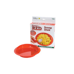 Power of Red Scoop Dishes