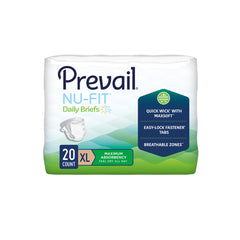 Prevail® Nu-Fit® Incontinence Adult Briefs