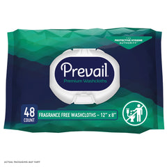 Prevail Fragrance Free Adult Disposable Washcloths