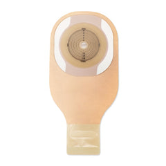 Hollister One-Piece Drainable Ostomy Pouch – Flat CeraPlus Barrier, Lock 'n Roll Microseal Closure, Tape