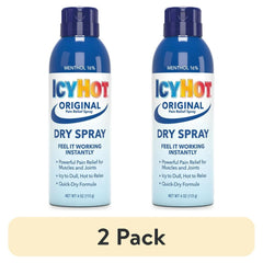 Icy Hot Original Muscle & Joint Pain Relief Dry Spray with Menthol, 4oz