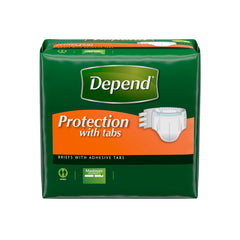Depend® Incontinence Protection with Tabs, Unisex